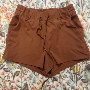 Women's Athletic Shorts in Brown